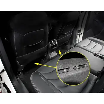 RUIYA 2pieces auto air vent kryt pro Kodiaq Karoq 2017 2018 sedadla auta, v příslušenství klimatizace zásuvky kryty