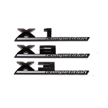 Auto Logo Odznak, Nálepka pro BMW M1/M2/M3/M4/M5/M6/X3M/ X5M/ X4M/X2M/1M Soutěže Těle Kufru, Auto Logo Nálepka Dekorace
