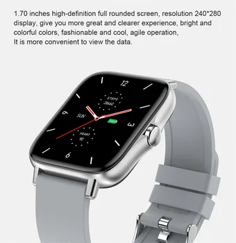 HIPERDEAL T42 chytré hodinky T42 1,7 palcový Velké Obrazovce Chytré Hodinky Bluetooth Volání Vodotěsné Sportovní Smartwatch
