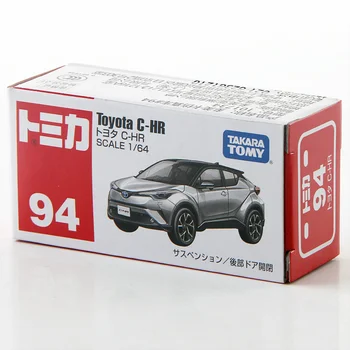 Sen Tomica Vozu Toyota C-HR Automobilovém světě Diecast Kovový Model Auta kufr lze otevřít
