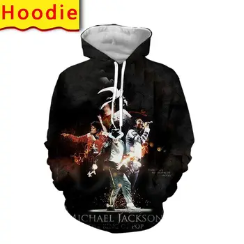 Michael jackson s kapucí mikina 3d tisk muži harajuku svetr bunda graphic tričko streetwear šortky hip hop oblečení, deku