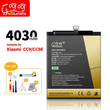 Lehehe BM4F baterie pro Xiaomi CC9 CC9E velká kapacita 4030 lithium ion polymer náhradní baterie zdarma nástroj pro odstranění