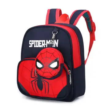 Disney Cartoon děti Školní Školky roztomilé chlapci dívky Zmrazené 1-3 rok staré dítě Spider-man batoh