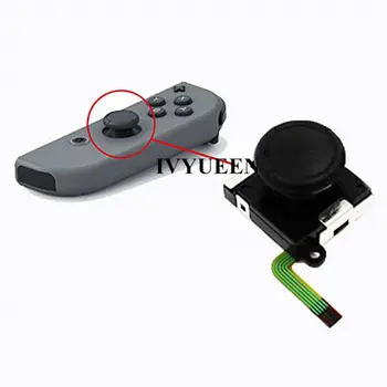 IVYUEEN 2 ks 3D Analogový Joystick Thumb Stick Pro Nintend Spínač JoyCon Senzor Modul Potenciometr Opravy Dílů s Šroubovák