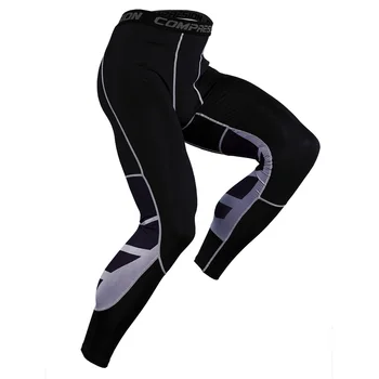 2019Men je Posilovna Kompresní Legíny Sportovní Trénink Kalhoty Pánské Běžecké Kalhoty Muži Sportovní Suché Fit Jogging Kalhoty