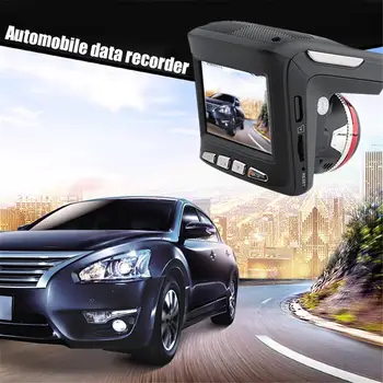 Nové 2 V 1 HD 720P Auto DVR Camera Radar Laserový Rychloměr Kamera G-Senzor Video Tachografu Dash Cam Rekordér Řízení