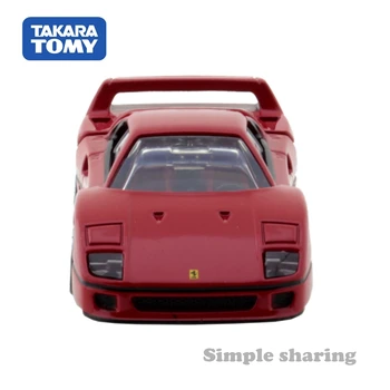 Takara Tomy Tomica Premium 31 Ferrari F40 Červená 1/62 Kovový Odlitek Auta Model Vozidla Hračky Pro Děti, Sběratelské Nové