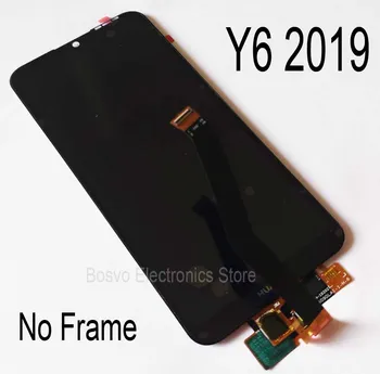 Pro Huawei Y6 2019 LCD Y6 Prime 2019 obrazovce Y6 Pro 2019 displej s touch s montážní rám Náhradní díly opravy