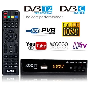 H. 264 Combo DVB-C Dvb-T2 Tv Tuner DVB T2 Digitální tv Box DVB-T2 DVBC Zdarma Koaxiální Kabel Přijímače Dvbt2 USB Wifi IPTV m3u Youtube