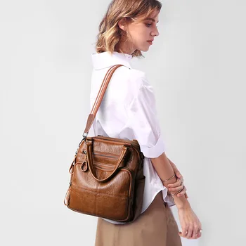 Tašky pro ženy 2020 Multifunkční originální Kožené Tašky Dámy Vysoce Kvalitní Luxusní Kabelky Ženy Rameno messenger louis Bag
