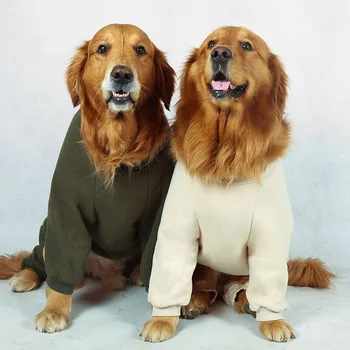 Středně Velký pes, Oblečení pro domácí zvířata, Pes, podzimní a zimní pyžamo Velký pes, Pet oblečení pyžamo