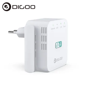 DIGOO DG-R611 300Mbps 2.4 GHz WiFi Opakovač Bezdrátový Wi-fi Extender, Wi-Fi Zesilovač 802.11 N Dlouhý dosah Wi-fi Signálu Booster