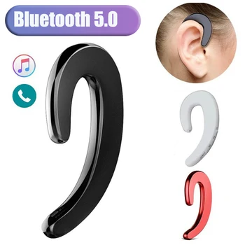 Y12 Kostní Vedení Sluchátka Bluetooth Bezdrátová Sluchátka Pro Mobilní Telefon, Sport Earpods S Mikrofonem Sluchátka Pro Airpods