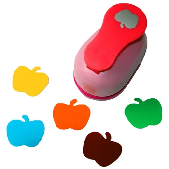 2 palce (4,6 cm), apple design, řemeslné punč DIY eva punč zápisníku puncher furadores extra gigante alavanca 2