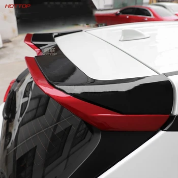 Pro Toyota RAV4 2019 2020 5. Sportovní Ocas Spoiler Vnější Úprava Hole-Zdarma Pečení Lak Carbon Fiber Vzor