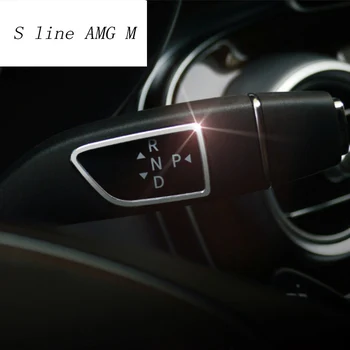 Car styling Stěračů Řadicí páky Tempomat rám, kryty rámu nálepky pro Mercedes Benz E Class W212 W213 auto Interiérové Doplňky