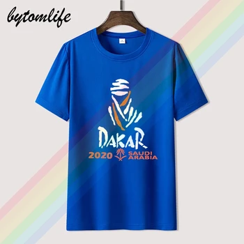Dakar 2020 rally závodní saúdská logo t shirt pánské módní dámské o-krk bavlna krátký rukáv topy tee tištěné unisex t-shirt