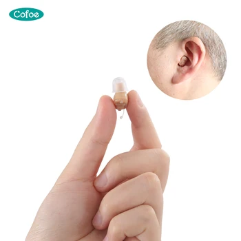 Cofoe naslouchátko Neviditelné sluchadel Pro Starší Mini Zesilovače Zvuku Ucho Podpory pro Sluchově postižené Pacient slyšet podpory
