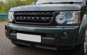 Vysoce kvalitní Tuning upgrade Facelift styl Gril ABS Přední Mřížky, Vhodné pro Land Rover Discovery 4 Starší model 2010-rok