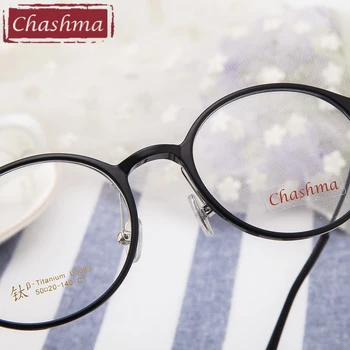Chashma Značka B titan Ultem Muži Ženy Kulatý Kruh Brýle, Kvalitní Módní Stylový Trend Studenty Brýle Vingate