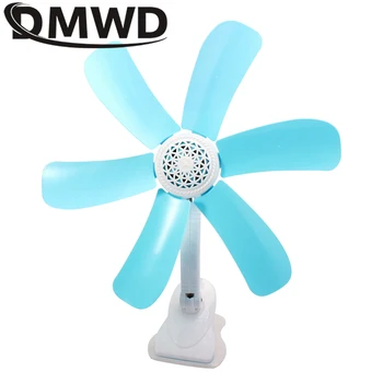 DWMD Domácí Desktop klip ventilátor Mini Elektrický nástěnný Kancelářské Svorky chladicí ventilátory Studentské Koleji Postel Přírodní Vítr Větrání EU NÁS