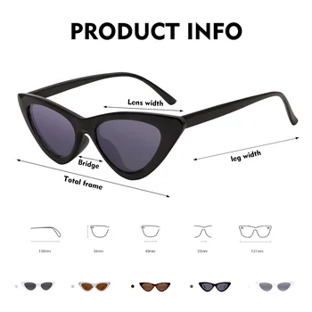 Polarizované sluneční Brýle, Ženy 2020 Luxusní Značky Vintage Cat Eye Sluneční Brýle Odstíny Pro Ženy Velkoobchodní oculos de sol feminino OCCI