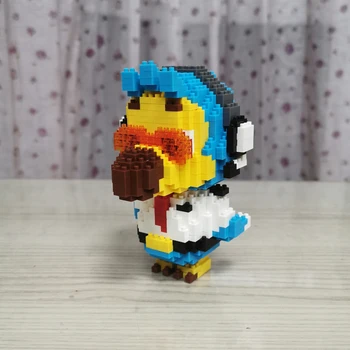 SC 4010-03 Hra Animal Crossing Dodo Pták Wilbur Pet 3D Model DIY Mini Diamond Bloky, Cihly, Stavební Hračky pro Děti bez Krabice