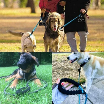 1,5 M Velké Reflexní Vodítko Pro Psa Nylonové Lano Vede Odolný Pes Horolezectví Školení Lano Vodítka Pro Malé Štěně Velké Psy