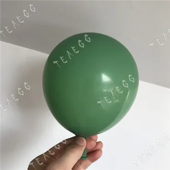 122Pcs Retro Green Party Dekorace Balónky, Věnec Arch Sada Kovového Zlata Ballon Miminko, Narozeniny, Dekorace, Pozadí