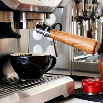 54 mm z Nerezové Oceli Káva Bezedné Rukojeť Káva Espresso Stroj Portafilter Filtrační Koš pro Brevilles 870/875/808