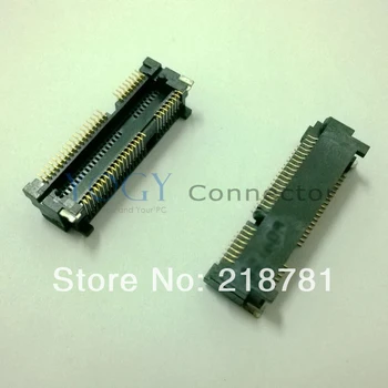 10x Nové Originální 52PIN 6.8 H Mini PCI-E Slot PCIE Konektoru Zásuvka pro Notebook Lenovo Bezdrátová Síťová Karta