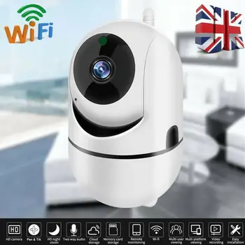 USA/EU/AU/UK Inteligentní Kamery 720P WiFi IP Kamery Vnitřní Kamery Zabezpečení Domácnosti S Reproduktor/Mikrofon Funkce