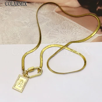 10 ks Had řetěz náhrdelník multi druhy San benito náboženství Lock přívěsky přívěsky náhrdelník módní šperky pro ženy 9694