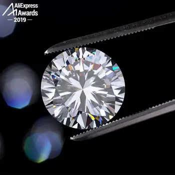 9*9mm kulatý řez Diamantový Prsten není falešný S925 sterling silver jemné svatební návrh citrín safír, ametyst, ruby barevné diamond