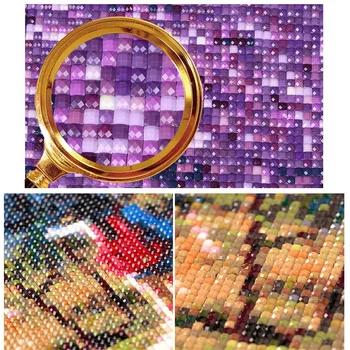 5D Diy Diamantový Malba Buddha Bódhisattvy Cross Stitch Plné Náměstí / Kolo Vrták Diamond Vyšívání Vyšívání Crystal Mozaika