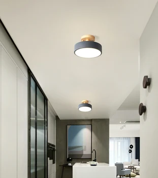 Uličky, chodby, LED lustr, osvětlení, vstupní chodba, šatna moderní LED stropní svítidlo jednoduché a krásné instalaci
