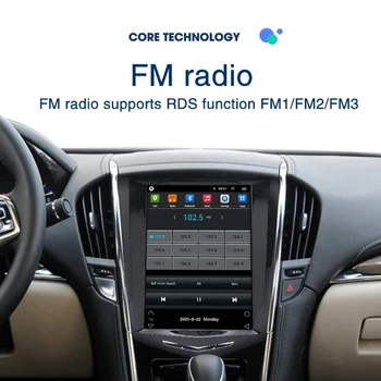 2DIN Android 9.0 Auto Rádio Pro Chevrolet Cruze Lacetti Klasické Lacett Tesla Styl 2008-Multimediální Přehrávač, GPS Navigace