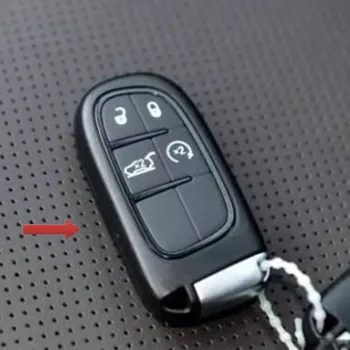 Nejnovější design kožené auto klíč kryt klávesnice pro Jeep Zrádce Grand Cherokee Chrysler 300C pro Fiat Klíčových případů