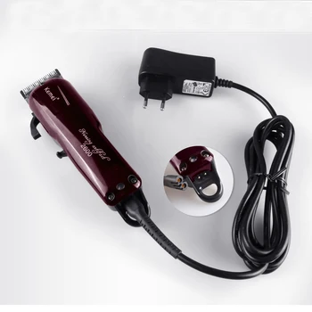 Kemei elektrický Zastřihovač chloupků KM-2600 dobíjecí Zastřihovač hair cutter účes stroj olej hlava clipper 9W 2 hodin běhu