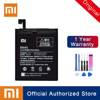 Xiao Mi Původní BM46 Baterie Pro Xiaomi Redmi Note 3 / Note 3 Pro Batterie Skutečné Kapacity 4760mAh Dobíjecí Batteria