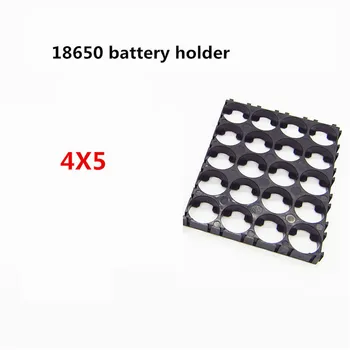 4X5 připojit 18650 baterie, držák Válcových držák baterie 18650 li-ion mobilní držák 10/20/30/50ks