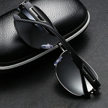 DYTYMJ Polarizované sluneční Brýle Muži 2020 Retro Anti-Glare Náměstí sluneční Brýle Vysoké Kvality UV400 Vintage Sluneční Brýle pro Muže Oculos