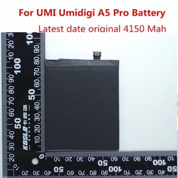 4150mAh Vysokou kapacitu Pro UMI Umidigi A5 Baterie Pro Mobilní Telefon Náhradní Vysoce Kvalitní Dobíjecí Baterie+ Nářadí