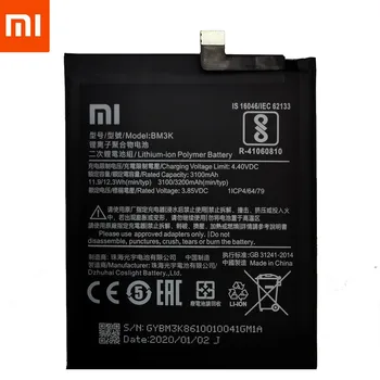 Originální Xiaomi Telefon Baterie BM3K 3200mAh Vysoce Kvalitní Náhradní Baterie pro Xiaomi Mi Mix 3 Mix3 Baterie +Nářadí Sady