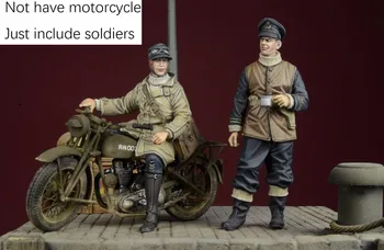Sestavy bez Nátěru Měřítku 1/35 starověké Jezdec Důstojník vojáky Historické hračky Pryskyřice Miniaturní Model Kit
