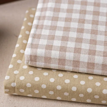 Povlečení Bavlněné Tkaniny, Látky Pro Patchwork Quilting Dot Tkaniny DIY Tašky Dětské Oblečení Šaty Ruční Šití Textilních Materiálů