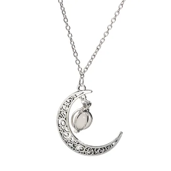Korejský temperament wild pearl klíční kost řetěz INS net red moon světelný jednoduchý náhrdelník ženy