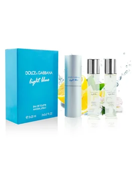 Dolce & Gabbana Light Blue, EDT 3x20 ml (žena)