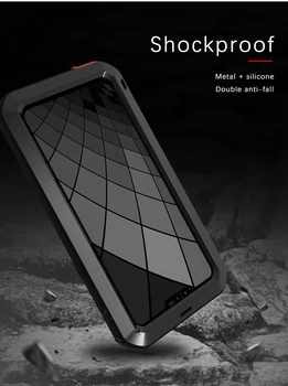 Nárazuvzdorné Pouzdro Pro LG G8 G8S ThinQ G810 Případě LGG8 Pokrytí 360 Plné Tělo Kovové Brnění Pouzdro pro LG G8S ThinQ G8 ThinQ Případě
