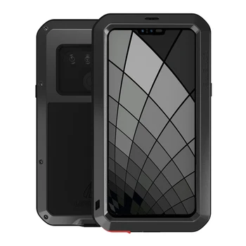 Nárazuvzdorné Pouzdro Pro LG G8 G8S ThinQ G810 Případě LGG8 Pokrytí 360 Plné Tělo Kovové Brnění Pouzdro pro LG G8S ThinQ G8 ThinQ Případě